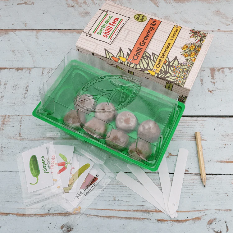 Chilli Growing Kit - 4 Variety Chilli Selection - Image 3