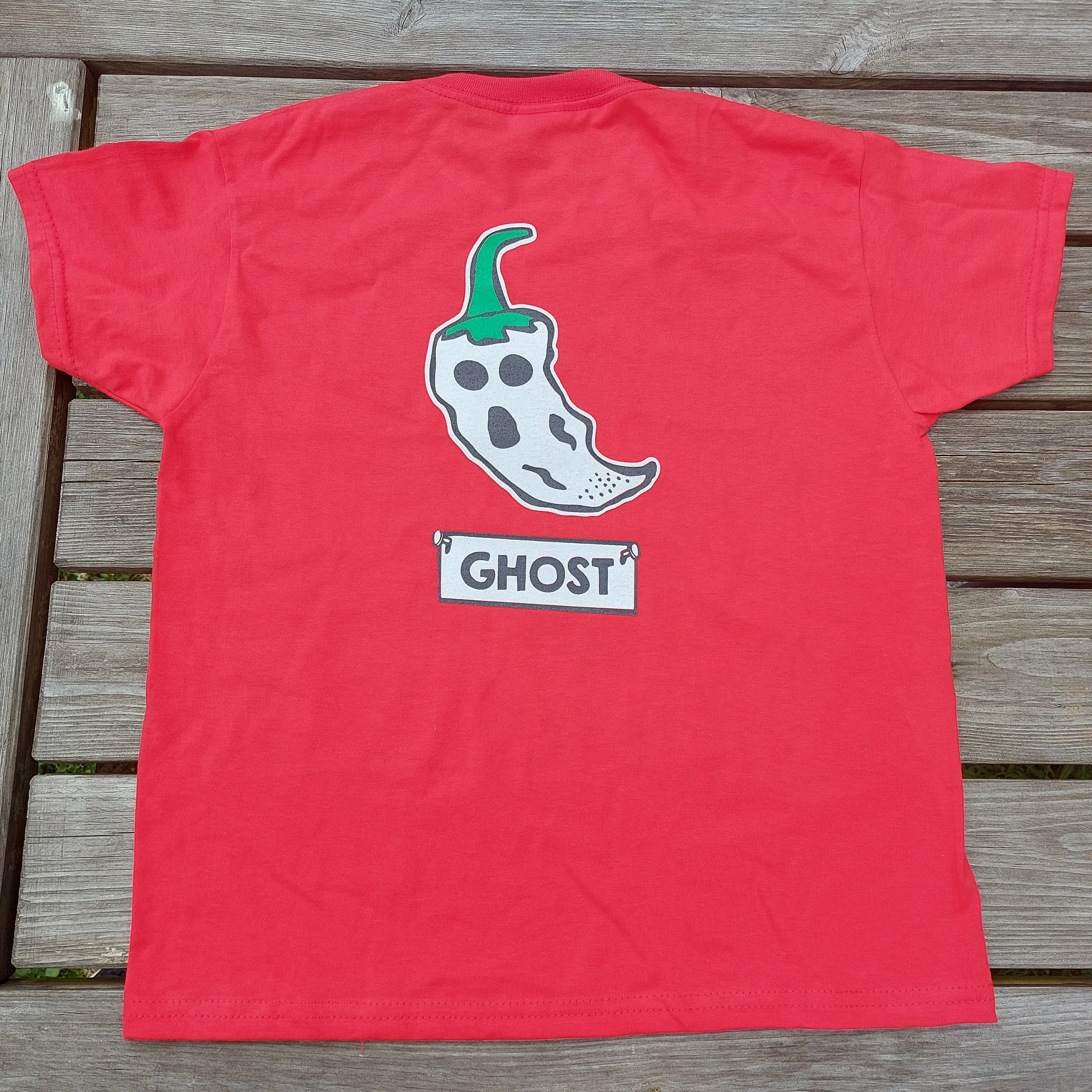 Kids Ghost Chilli T-Shirt - Image 2