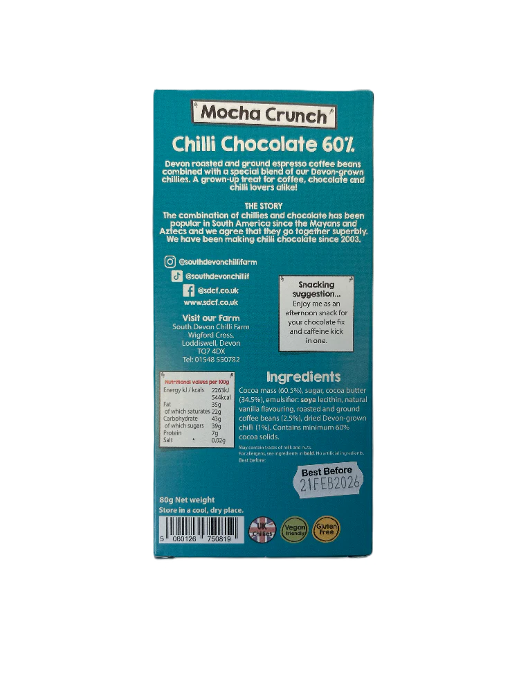 Mocha Crunch Chilli Chocolate - Image 5